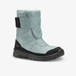 Decathlon Warme waterdichte kinder snowboots voor wandelen SH100 klittenband maat 28-38 aanbieding