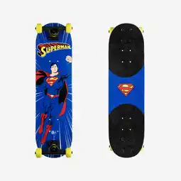 Decathlon Kinderskateboard Play 120 Superman 3 tot 7 jaar aanbieding