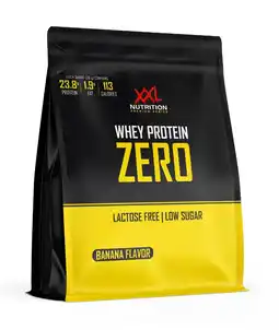 Decathlon Whey Protein Zero - Tot 24g Eiwit, Lactosevrij - Banaan - 1000 gram (33 shakes) aanbieding