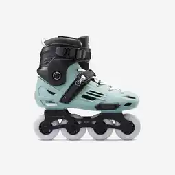 Decathlon Freeride skates voor volwassenen MF500 Light Khaki aanbieding