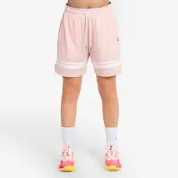 Decathlon Basketbalshort NBA heren/dames SH 900 roze aanbieding