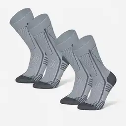 Decathlon Warme wandelsokken Hike 500 mid grijs aanbieding