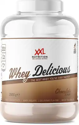 Decathlon Whey Delicious - 80% Eiwit, Proteïne Poeder - Chocolade - 2500 gram (83 shakes) aanbieding