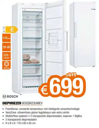 Expert Bosch Diepvriezer aanbieding
