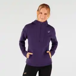 Decathlon Tennis hoodie met rits voor dames paars aanbieding