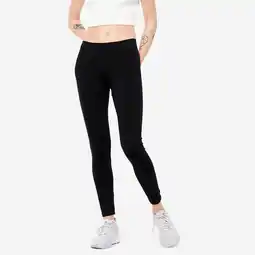 Decathlon Fitness legging dames slim fit Salto 100 zwart aanbieding