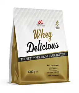 Decathlon Whey Delicious - 80% Eiwit, Proteïne Poeder - Vanille - 1000 gram (Pouch) aanbieding