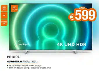 Expert Philips 4K UHD TV aanbieding