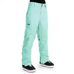 Decathlon Dames Wintersport snowboard broek voor P1 Glacier-W Turquoise aanbieding