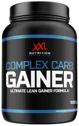 Decathlon Complex Carb Gainer - Weight Gainer, Maaltijdvervanger - Aardbei - 1000 gram aanbieding