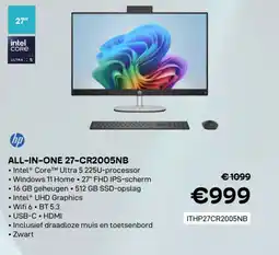CompuDeals HP all-in-one 27-CR2005NB ITHP27CR2005NB aanbieding