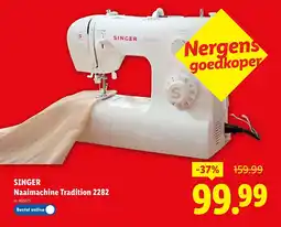 Lidl Naaimachine Tradition 2282 aanbieding