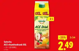 Lidl ACE vitaminedrank XXL aanbieding