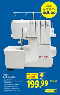 Lidl Overlockmachine aanbieding