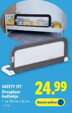 Lidl Draagbaar bedhekje aanbieding