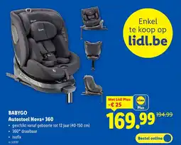 Lidl Autostoel Nova+ 360 aanbieding