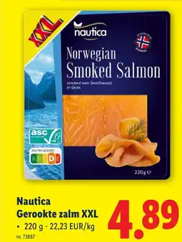 Lidl Gerookte zalm XXL aanbieding