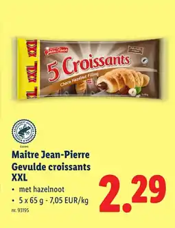 Lidl Gevulde croissants XXL aanbieding