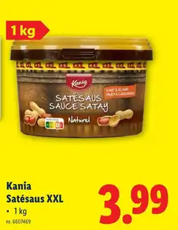 Lidl Satésaus XXL aanbieding