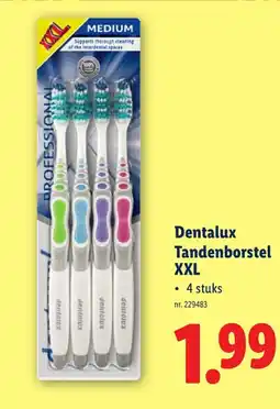 Lidl Tandenborstel XXL aanbieding