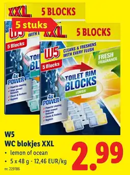 Lidl WC blokjes XXL aanbieding