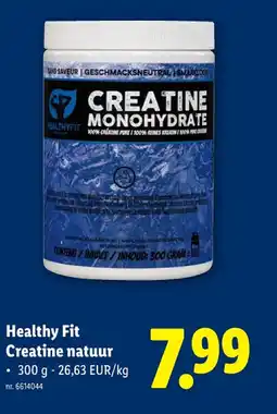 Lidl Creatine natuur aanbieding
