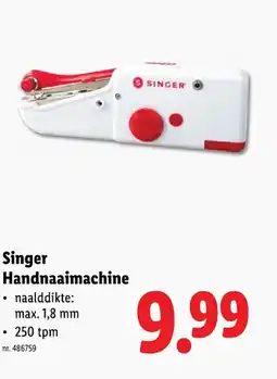 Lidl Handnaaimachine aanbieding