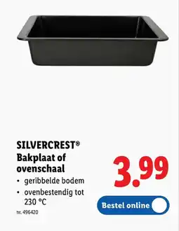 Lidl Bakplaat of ovenschaal aanbieding