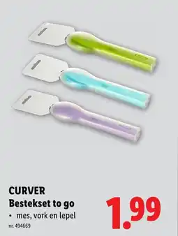 Lidl Bestekset to go aanbieding