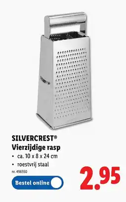 Lidl Vierzijdige rasp aanbieding