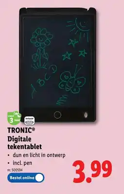 Lidl Digitale tekentablet aanbieding