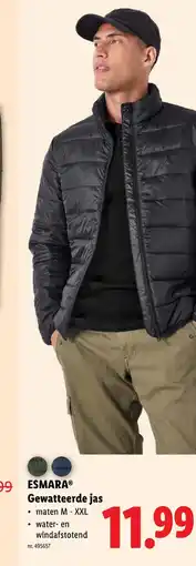 Lidl Gewatteerde jas aanbieding