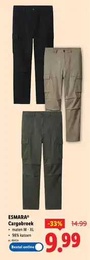 Lidl Cargobroek aanbieding