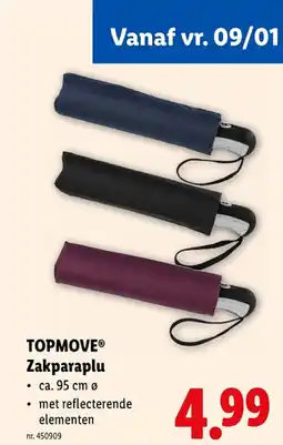 Lidl Zakparaplu aanbieding