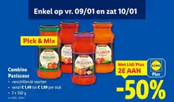Lidl Pastasaus aanbieding