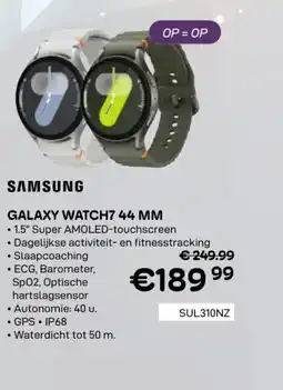 CompuDeals Samsung galaxy watch7.44 MM SUL310NZ aanbieding