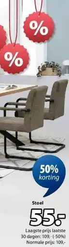 Jysk ESPE stoel aanbieding