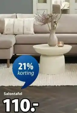 Jysk Lydum Salontafel aanbieding