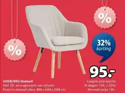 Jysk Udsbjerg Fauteuil aanbieding