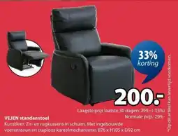 Jysk Vejen Standenstoel aanbieding
