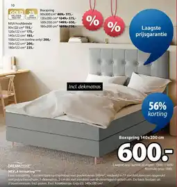 Jysk Nevla Boxspring aanbieding