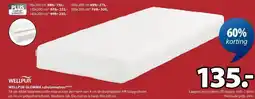 Jysk Wellpur Glomma Schuimmatras aanbieding