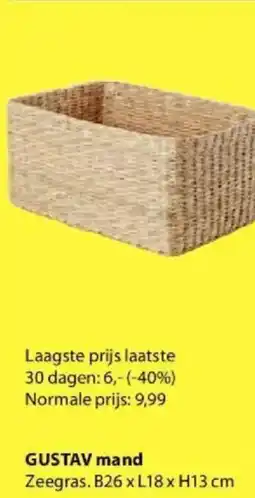 Jysk Gustav Mand aanbieding