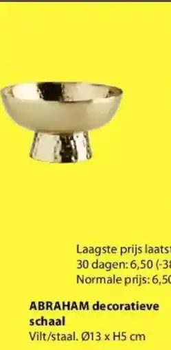Jysk Abraham Decoratieve Schaal aanbieding