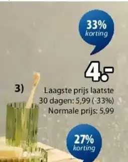 Jysk Kattarp Tandenborstelhouder aanbieding