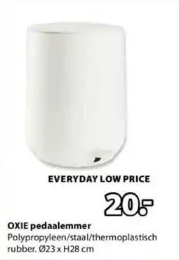 Jysk Oxie Pedaalemmer aanbieding