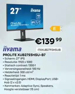 CompuDeals Prolite XUB2793HSU-B7 ITIIXUB2793HSUB aanbieding