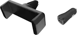 Krëfel Ventilatieroosterhouder + 2x USB A-autolader aanbieding