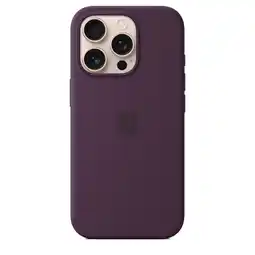 Krëfel Silicone cover met MagSafe voor iPhone 16 Pro Max - Plum aanbieding