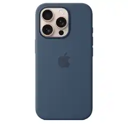 Krëfel Silicone cover met MagSafe voor iPhone 16 Pro Max - Denim aanbieding